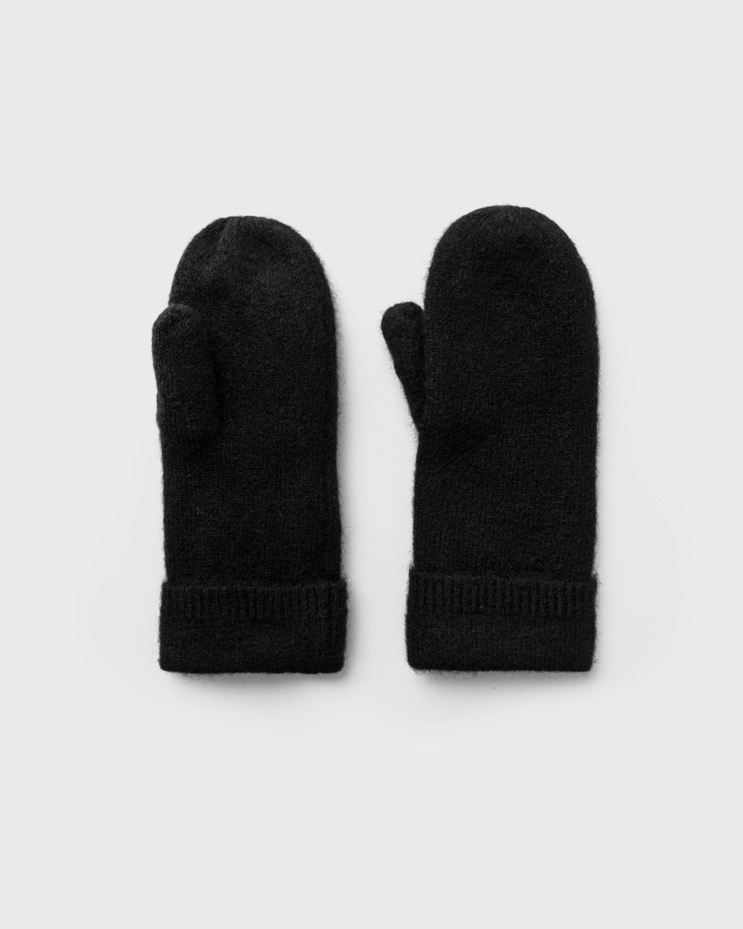 Rokavice Samsoe Samsoe Samsøe & Samsøe NOR MITTEN Knit Mittens, Size M Črna | F21400680-BLACK, 0