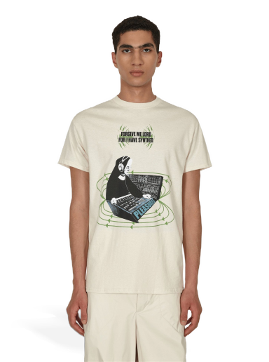 Majica Pleasures Synth T-Shirt Bež | P22F056 NATURAL
