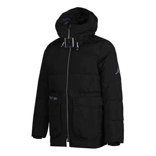 Puhovka Jordan Jordan Hooded Down Jacket Črna | CK6662-010
