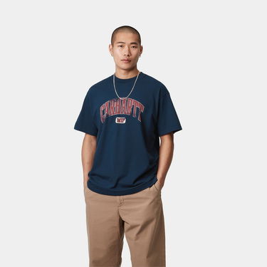 Majica Carhartt WIP Carhartt WIP Lecture Short Sleeve T-Shirt Mornarica | I034766_24, 0