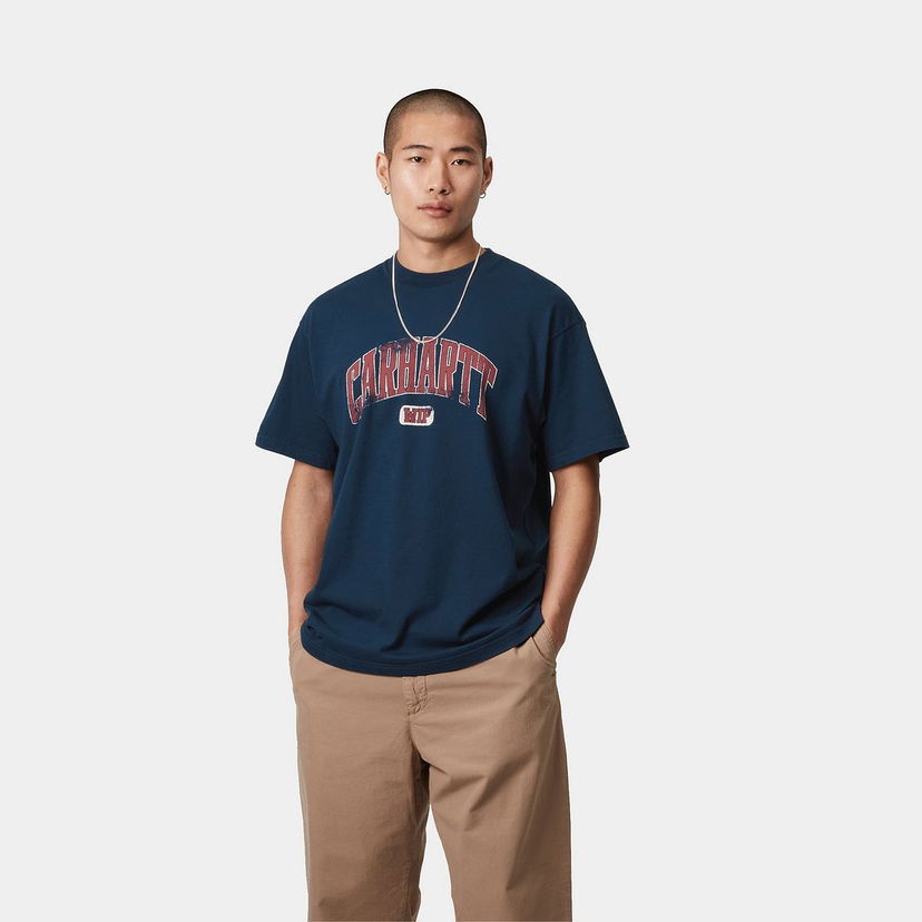 Majica Carhartt WIP Carhartt WIP Lecture Short Sleeve T-Shirt Mornarica | I034766_24