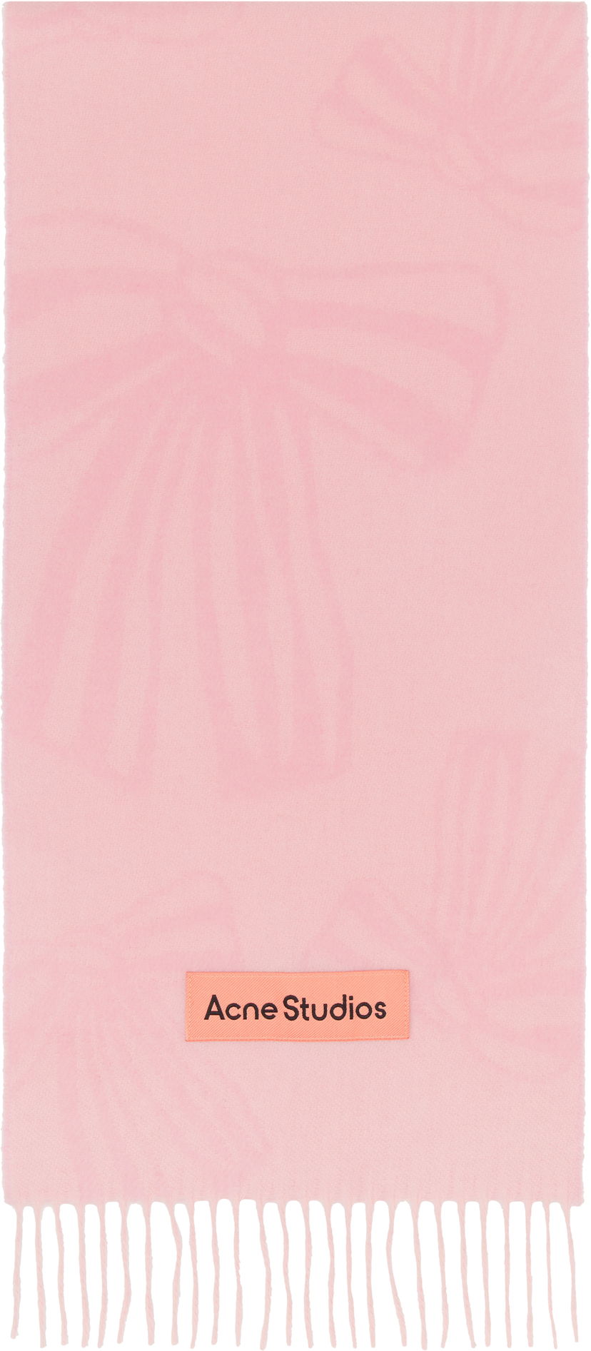 Šala Acne Studios Acne Studios Cashmere Jacquard Scarf Roza | CA0366-
