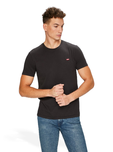 Majica Levi's Chest Logo Tee Črna | 56605.0009
