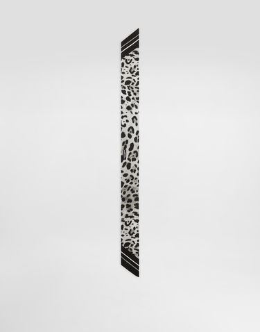 Šala Dolce & Gabbana Dolce & Gabbana Leopard-Print Twill Headscarf Večbarvna | FS215AGDCUWHI5LD, 3