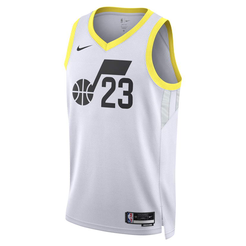 Dres Nike Dri-FIT NBA Swingman Utah Jazz Association Edition 2022/2023 Bela | DN2097-108