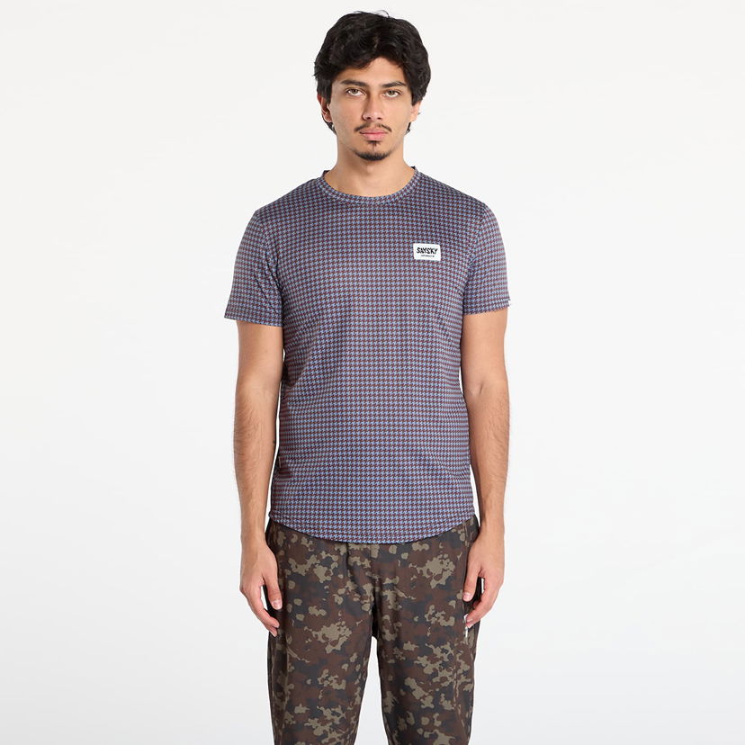 Majica Saysky Houndstooth Combat T-Shirt Večbarvna | OMRSS31C1047