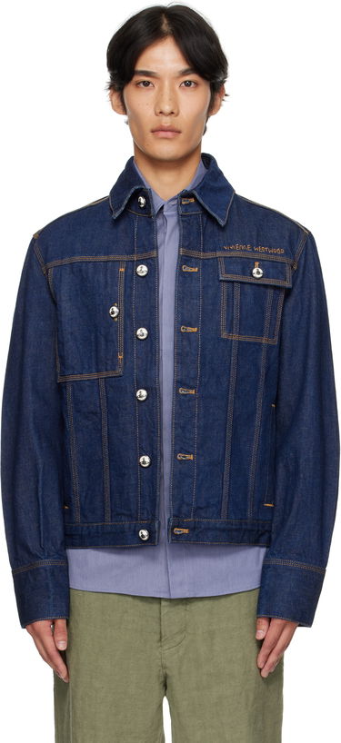 Jakna Vivienne Westwood Vivienne Westwood Worker Denim Jacket Modra | 2801000I-W0163-, 0