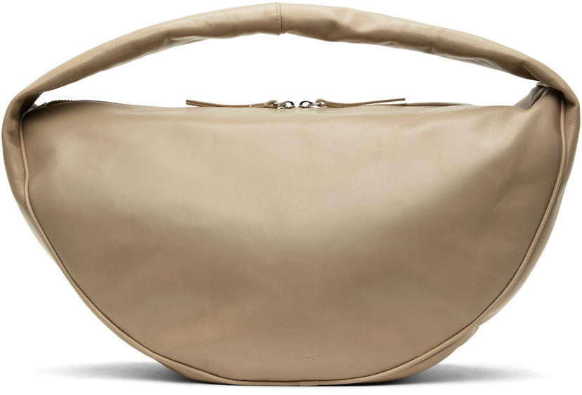 Torbica BY FAR BY FAR Maxi Cush Bag Bež | MWBSB022CL034BG038PL