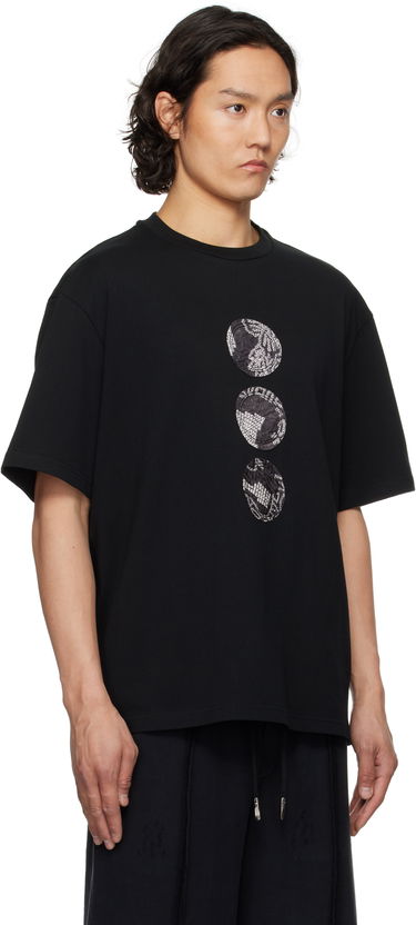 Majica Feng Chen Wang Feng Chen Wang Patch T-Shirt Črna | FUS19TS11, 1