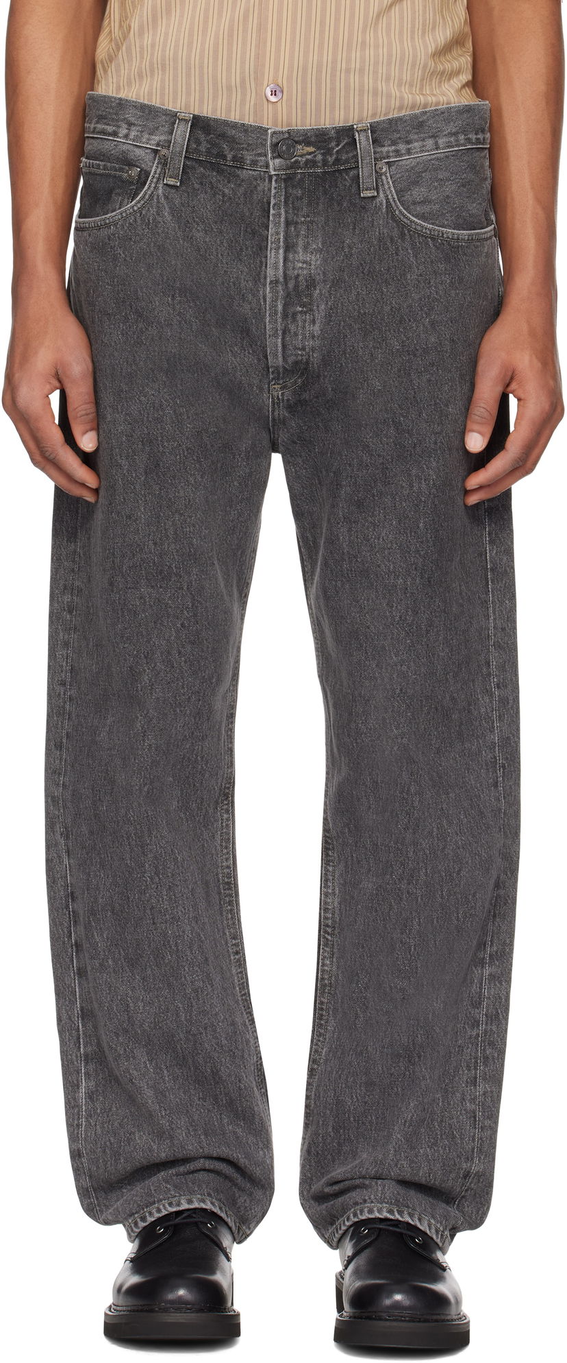 Kavbojke AGOLDE AGOLDE 90's Loose Fit Jeans Siva | A642-1346