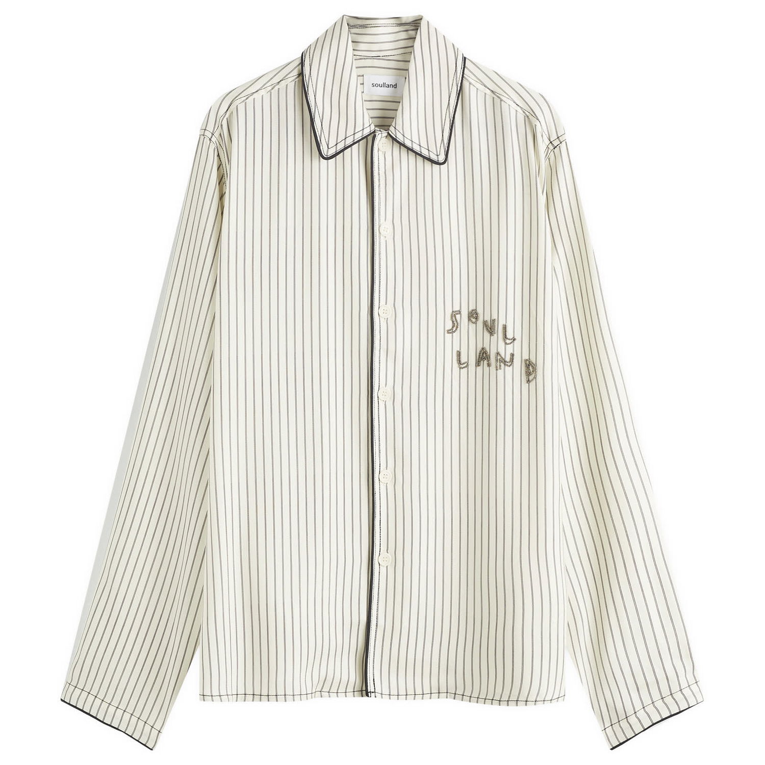Srajce Soulland Tyra Overshirt Large Bela | 42047-1259-OWM, 0
