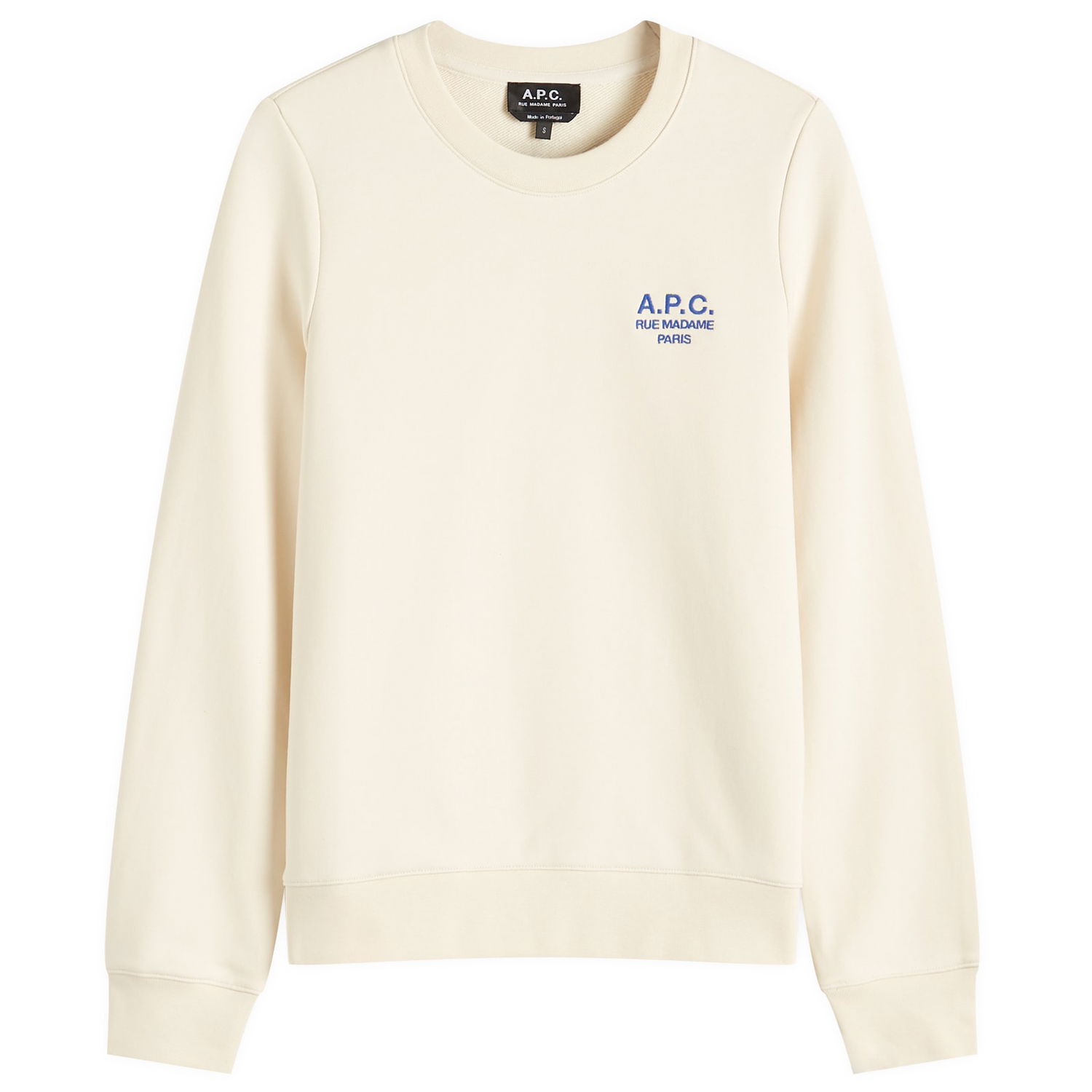 Pleteni pulover A.P.C. Women's Skye Sweatshirt, Size Large Bež | COEZD-F27700-TAJ, 1