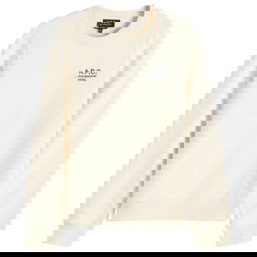 Pleteni pulover A.P.C. Women's Skye Sweatshirt, Size Large Bež | COEZD-F27700-TAJ, 1