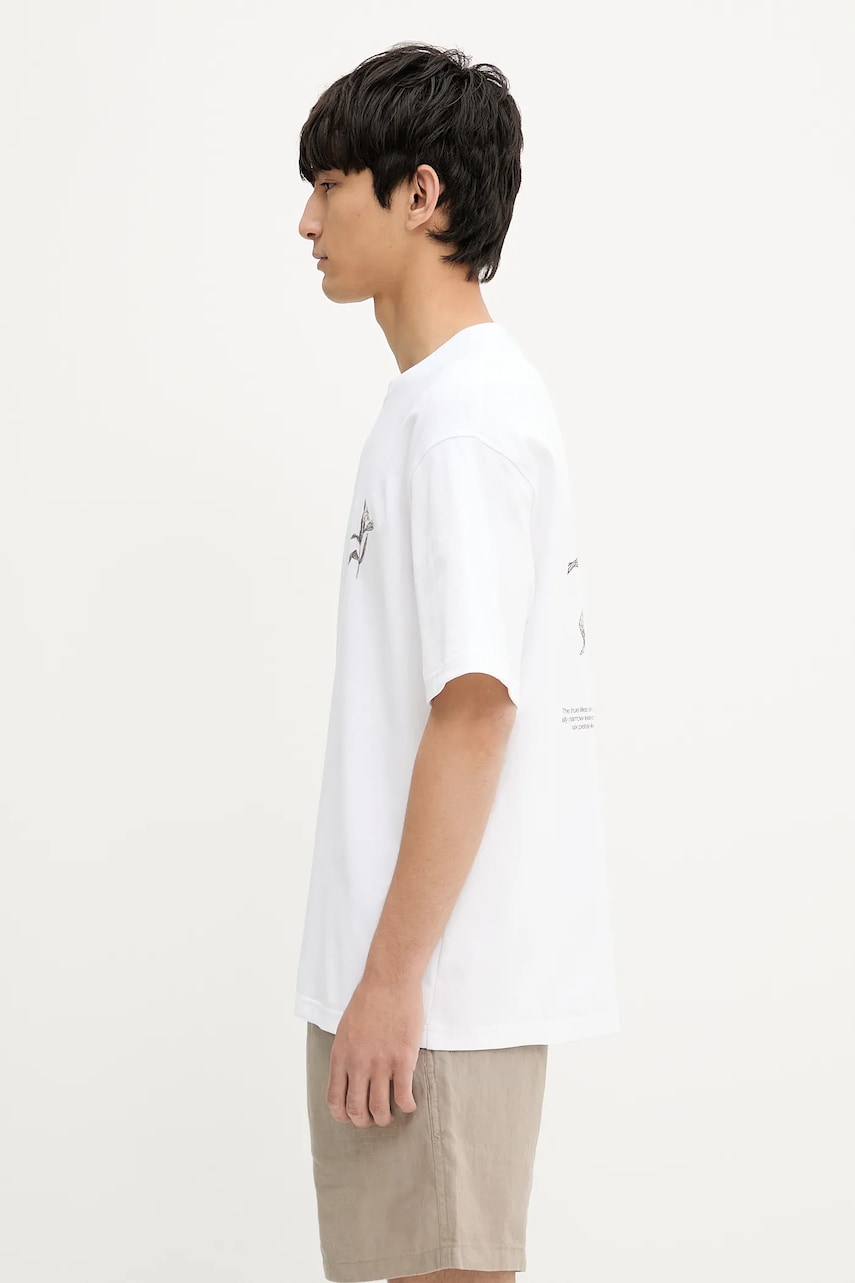 Majica Samsoe Samsoe Samsoe Samsoe SALILIUM Graphic T-Shirt Bela | U25200008, 1