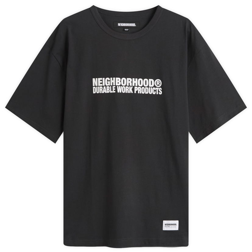 Majica Neighborhood Sheltech Logo T-Shirt, Size Large Črna | 251BWNH-CSM02-BLK