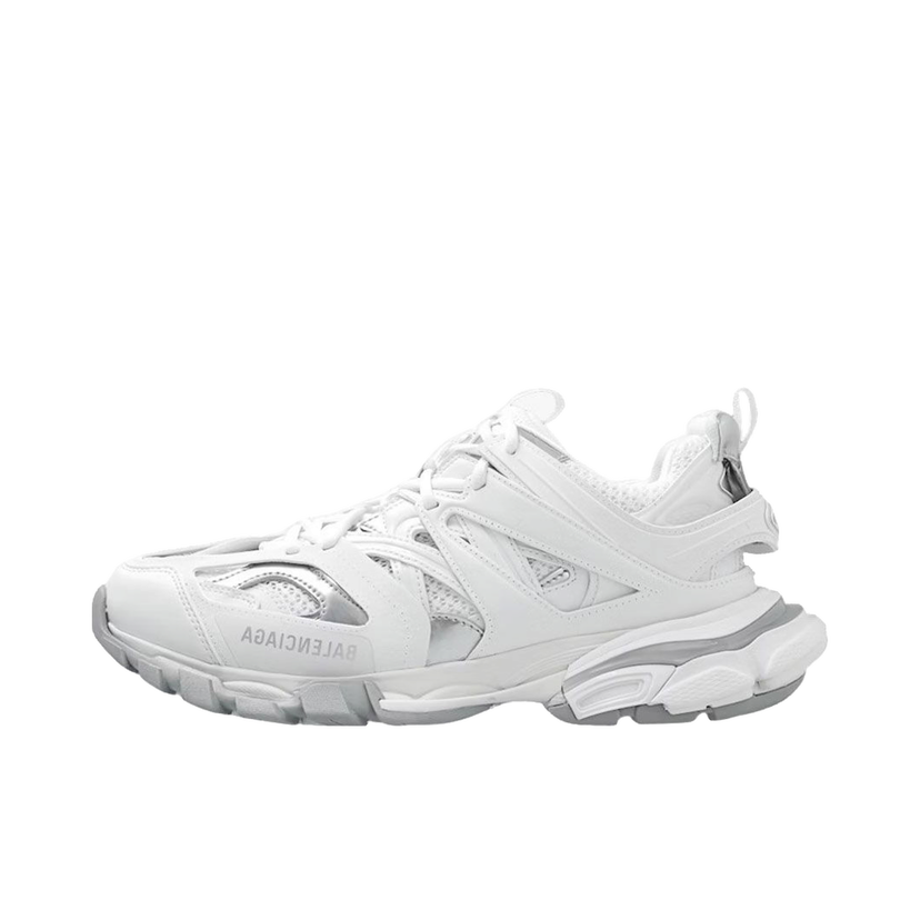 Superge in čevlji Balenciaga Track White Silver Metallic W Bela | 542436-W2FSC-9081