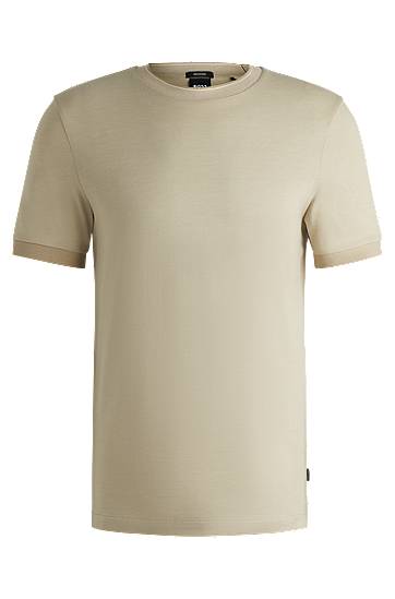 Majica BOSS Slim Fit T-Shirt Bež | 50536847