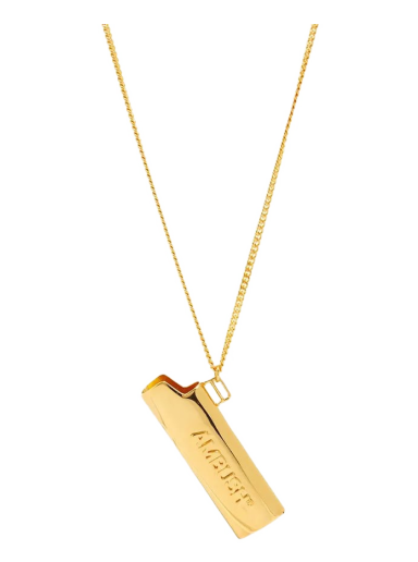 Ogrlica Ambush Lighter Case Necklace Gold Kovinski | BMOB099F22BRA0017600