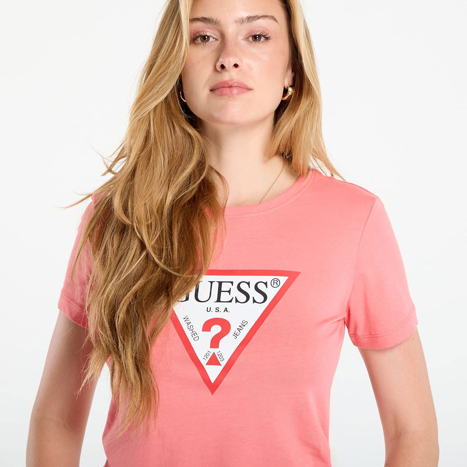 Majica GUESS GUESS Original Tee T-Shirt Roza | W1YI1BI3Z14-A60R, 1