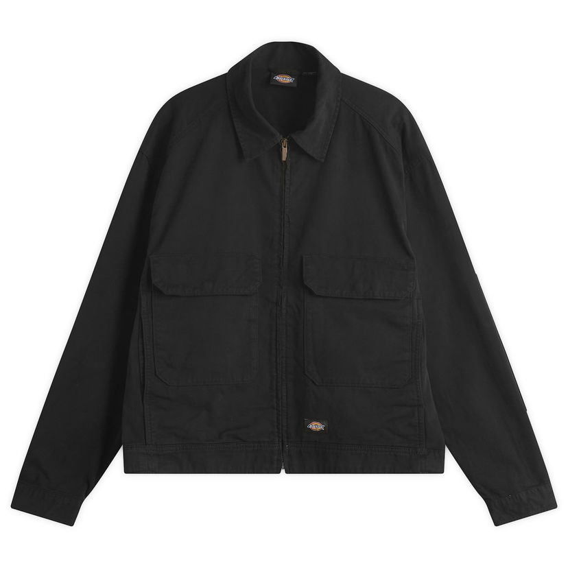 Jakna Dickies Fort Smith Trucker Jacket, Size Large Črna | DK0A87OEBLK1