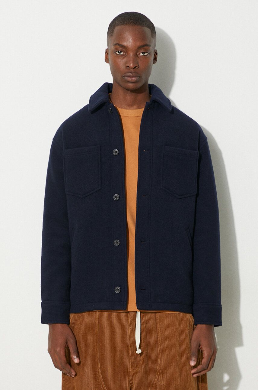 Jakna Samsoe Samsoe Samsoe Samsoe Wool Jacket Mornarica | M23300101, 0