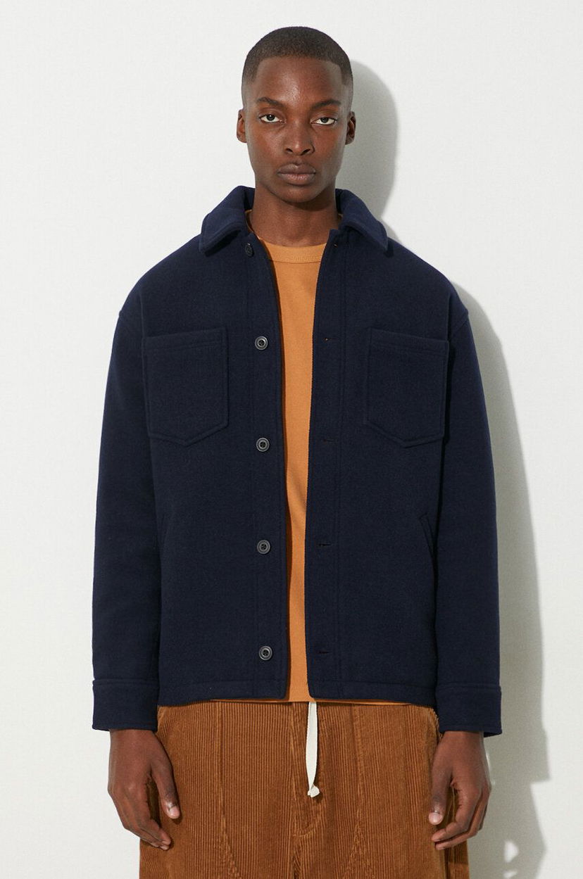 Jakna Samsoe Samsoe Samsoe Samsoe Wool Jacket Mornarica | M23300101