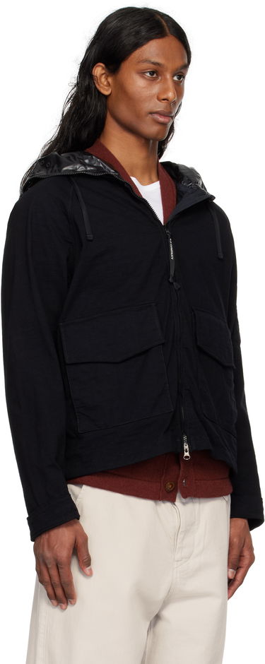 Parka C.P. Company C.P. Company Knitted Nylon Explorer Jacket Črna | 18CMOW223A-110320G, 1