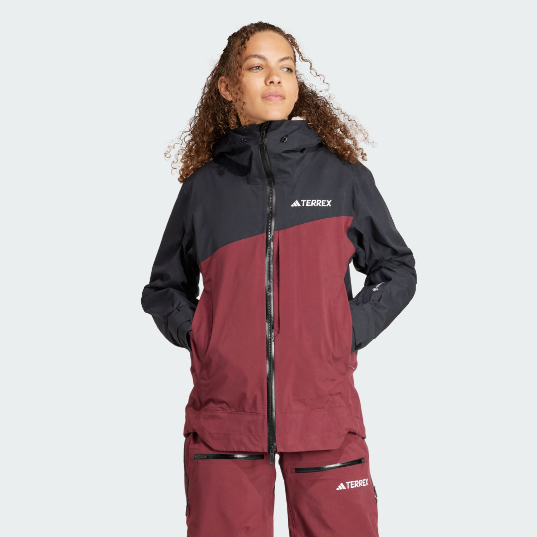 Jakna adidas Performance Terrex Techrock 3-Layer GORE-TEX C-Knit Rdeča | IB4226, 1