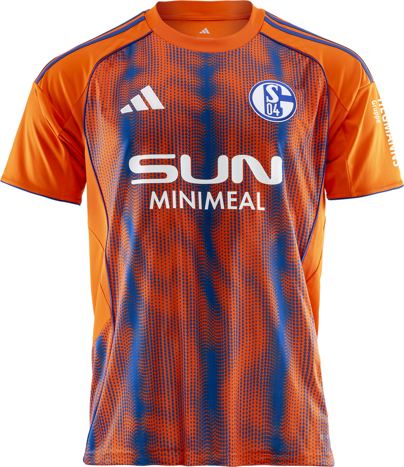 Dres adidas Originals Adidas FC Schalke 04 3rd Jersey 2025/26 Oranžna | 6s04jd7389