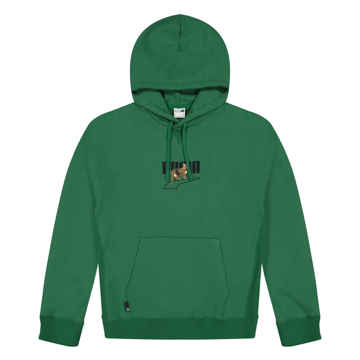 Pulover Puma DOWNTOWN Graphic Hoodie Zelena | 538244 37, 1