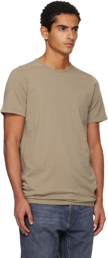 Majica Rick Owens Concordians Level T-shirt Bež | DU02E7250 RNP, 1