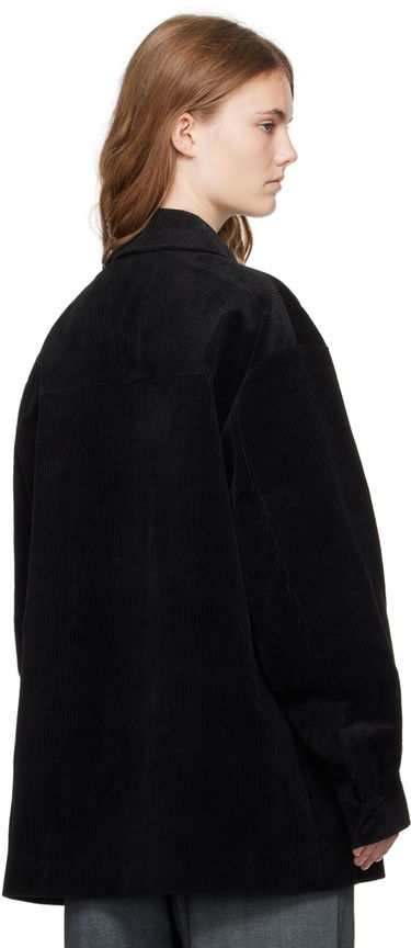 Jakna We11done We11done Four-Pocket Corduroy Jacket Črna | WD-JP2-24-054-U-BK, 2