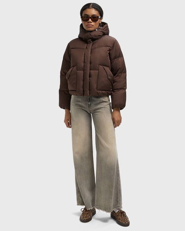 Puhovka Levi's Bubble Short Puffer Jacket Rjava | 003MD-0006, 2
