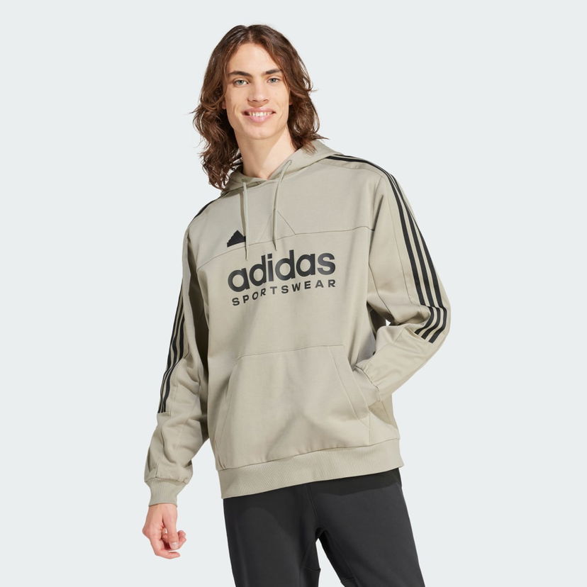 Pulover adidas Performance Sportswear House of Tiro Sportswear Hoodie Siva | IV8125
