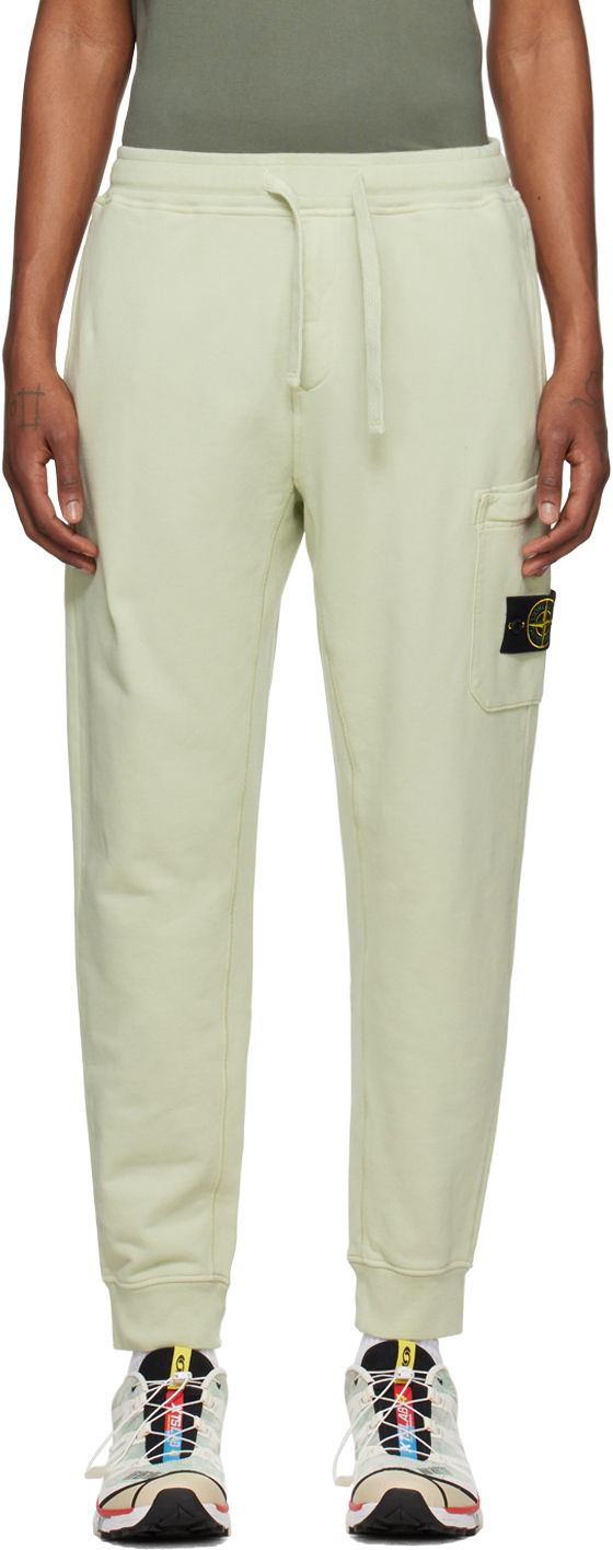 Trenirka Stone Island Patch Sweatpants Zelena | 801564451