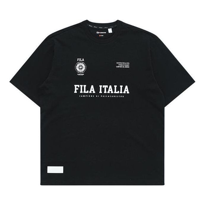 Majica FILA Retro Time Graphic Tee Črna | T11M325105F-BK