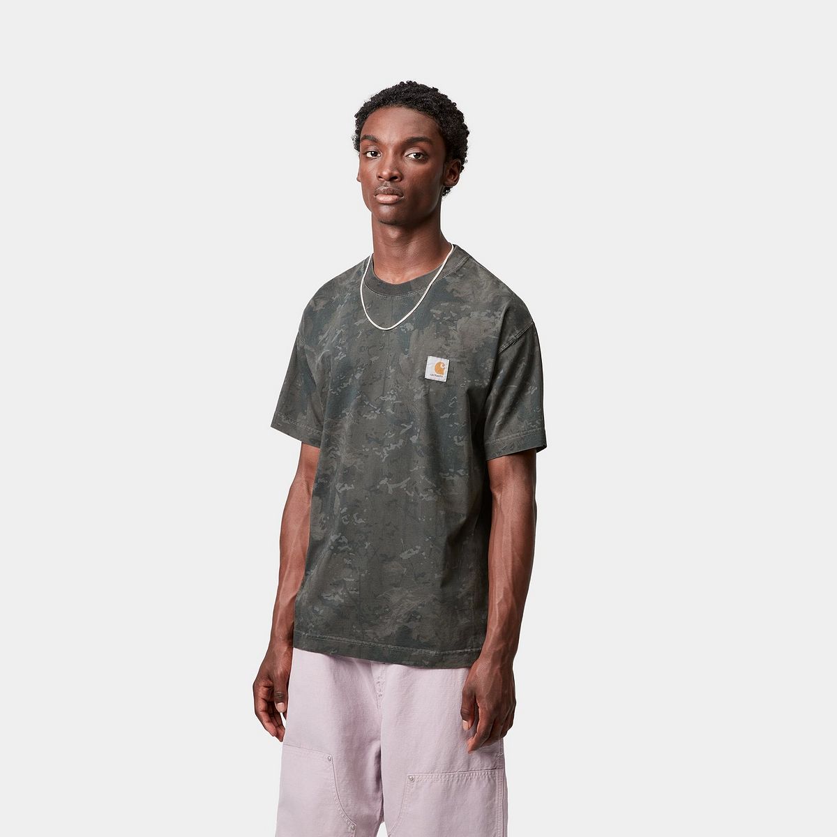 Majica Carhartt WIP Carhartt WIP Camo Combi Short Sleeve T-Shirt Zelena | I035859_9, 0