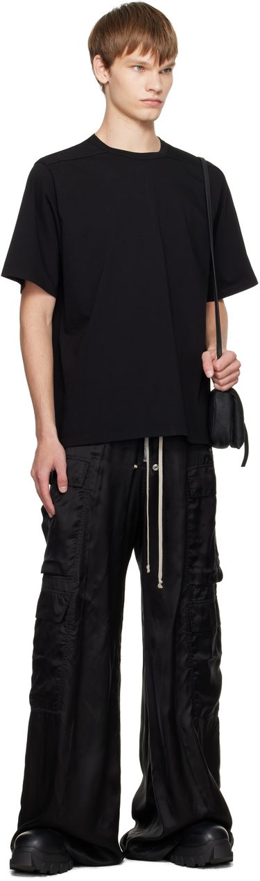 Majica Rick Owens Rick Owens Concordians Brad T-Shirt Črna | RU02E1232 JA, 4