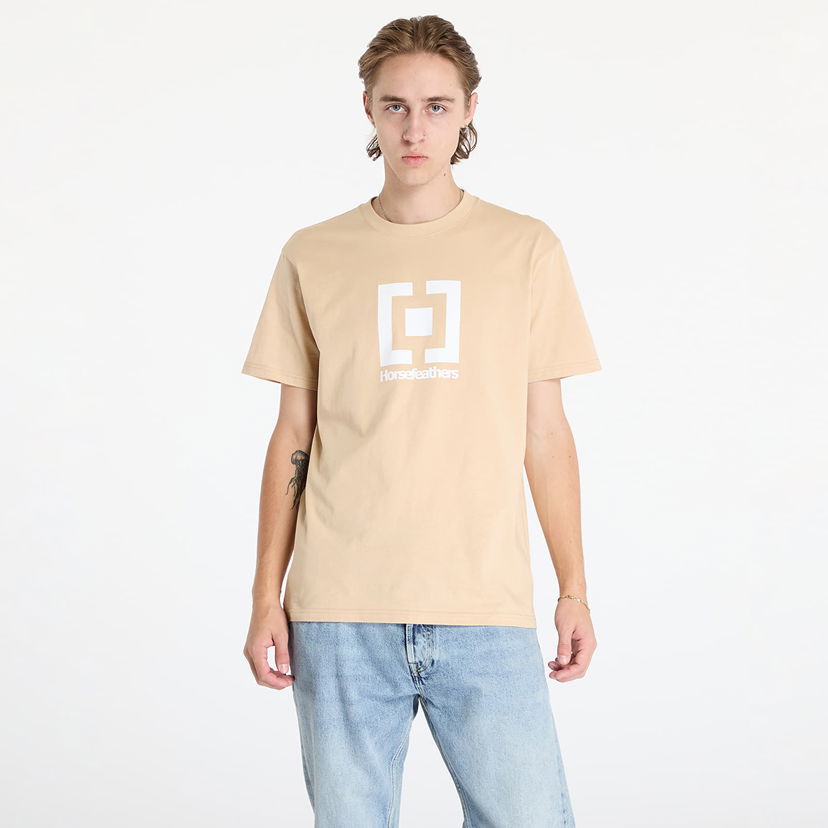 Majica Horsefeathers Base T-Shirt Mojave M Bež | SM1345F