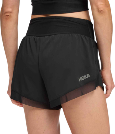 Kratke hlače Hoka One One Hoka Glide 4" Shorts Črna | 1176974-blk, 1