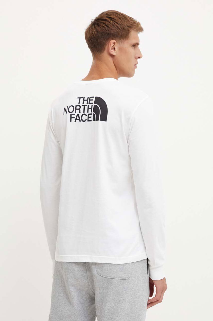 Majica The North Face Long Sleeve Easy Tee Bela | NF0A8A6FFN41