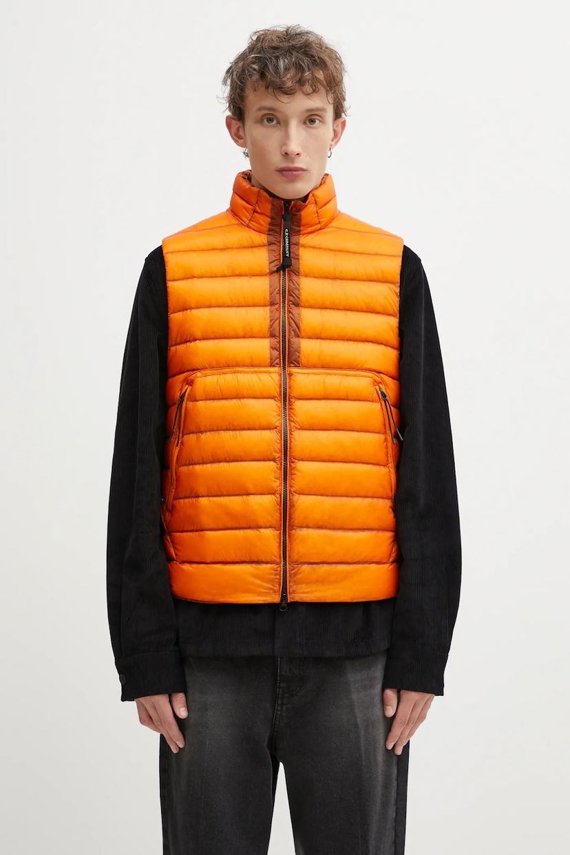 Telovnik C.P. Company Transitional Down Puffer Vest Oranžna | 19CMVE703A110416A