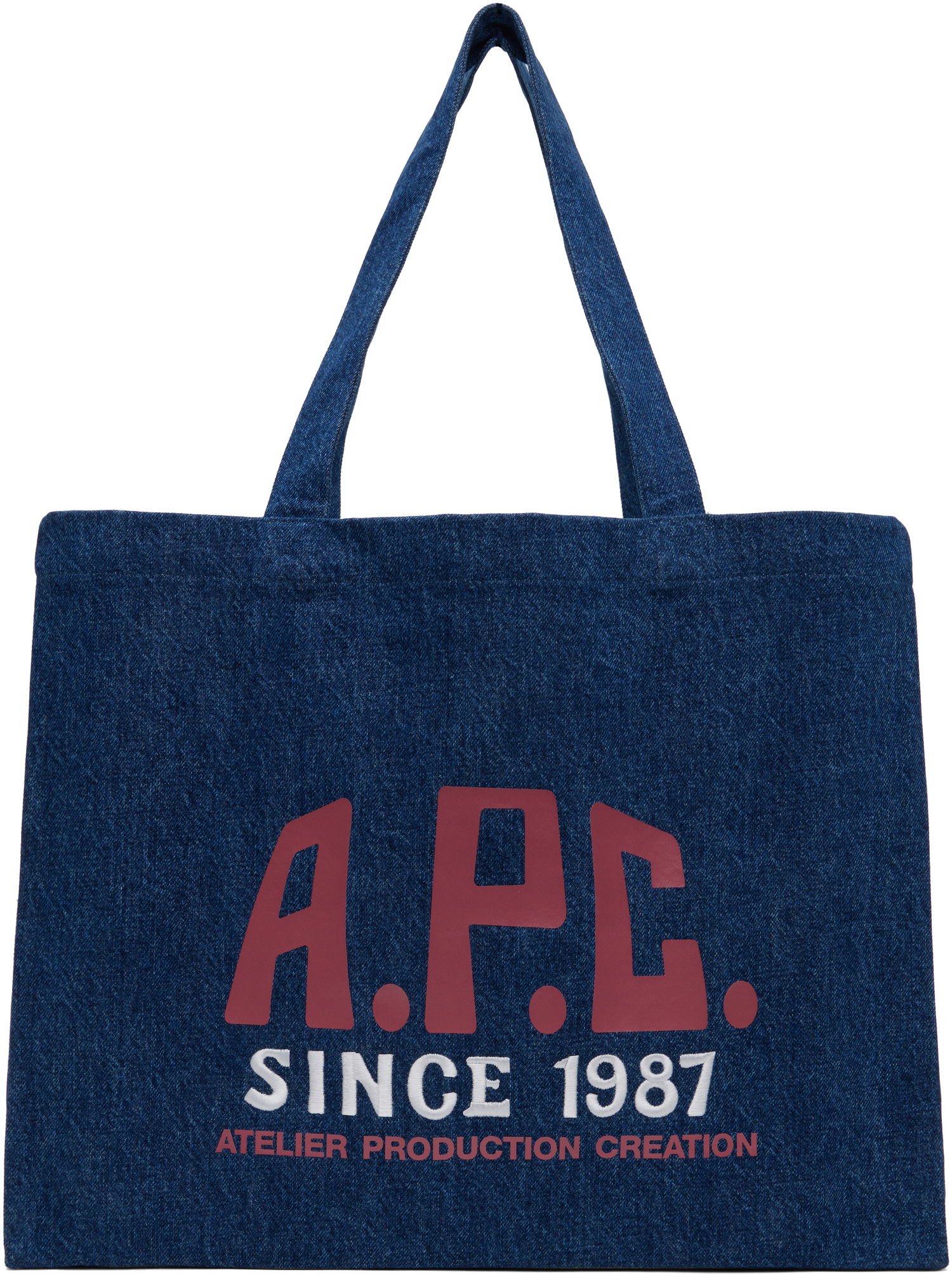 Tote bag A.P.C. A.P.C. Diane Carpenter Shopping Tote Modra | COHTD-M61991, 0