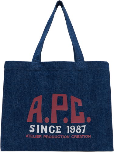 Tote bag A.P.C. A.P.C. Diane Carpenter Shopping Tote Modra | COHTD-M61991, 0