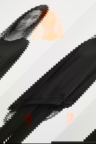 Pulover Fiorucci Fiorucci Cash and Carry Print Relaxed Crewneck Sweatshirt Črna | W02FPSCR188CJ01BK01, 2