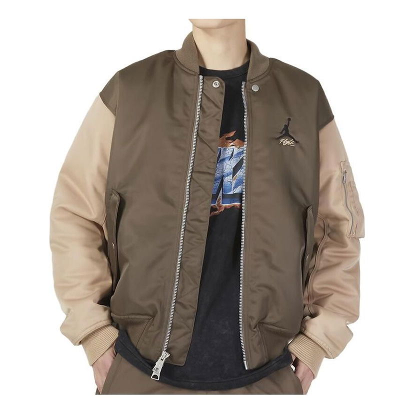 Bomber jakna Jordan Essentials Renegade Bomber Jacket Zelena | DV7613-274