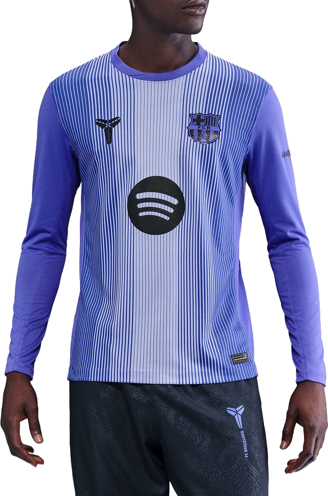 Dres Nike Nike x Kobe Dri-FIT FC Barcelona Stadium Away Long Sleeve Goalkeeper Jersey Lila | hq9290-511