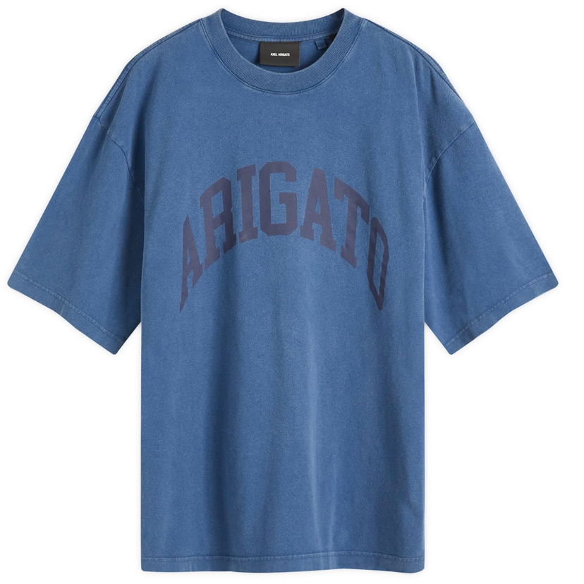 Majica AXEL ARIGATO Link Washed T-Shirt Modra | A2680002