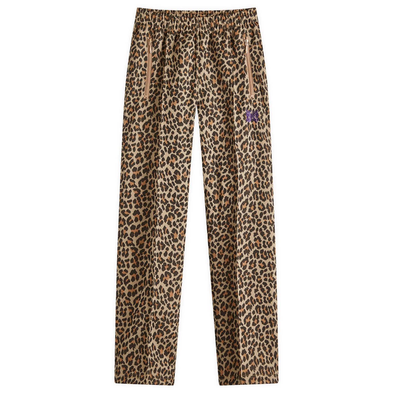 Trenirka Needles Needles Track Pants Leopard Print Rjava | QV316-B, 0
