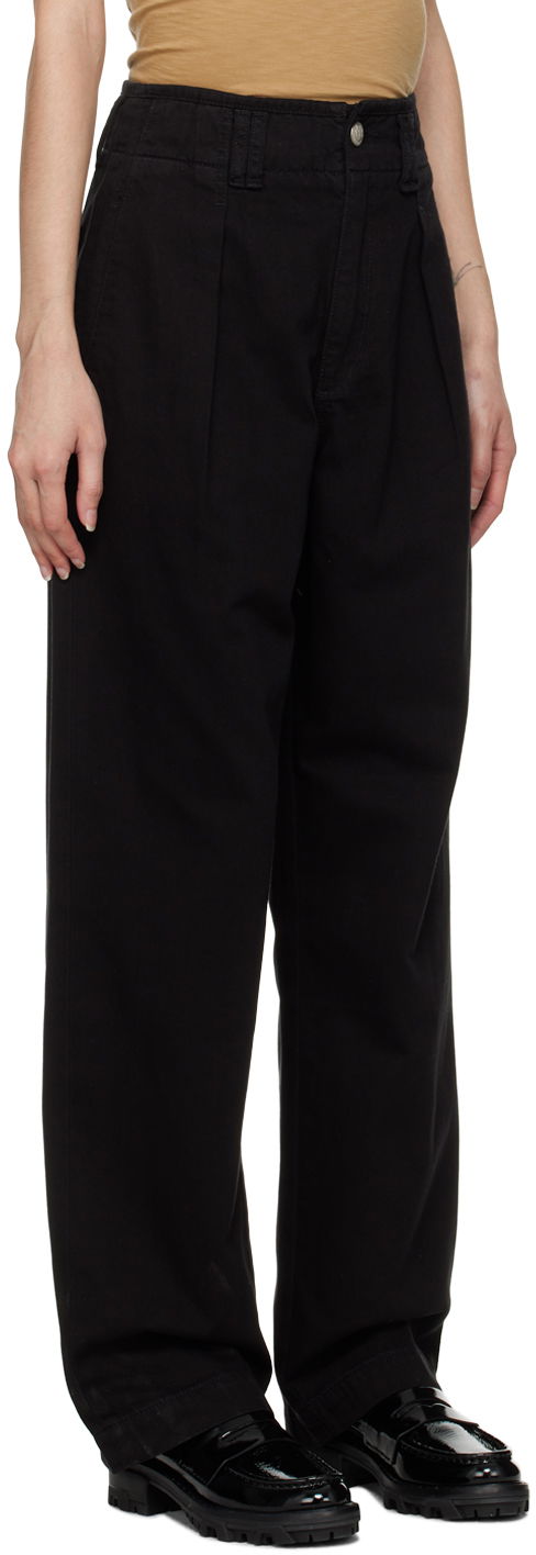 Hlače rag & bone rag & bone Pleated Trousers Črna | WDD22H2933F2BL, 1